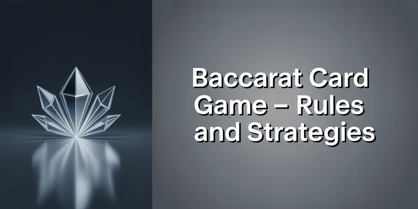 Baccarat Card Game – Rules and Strategies