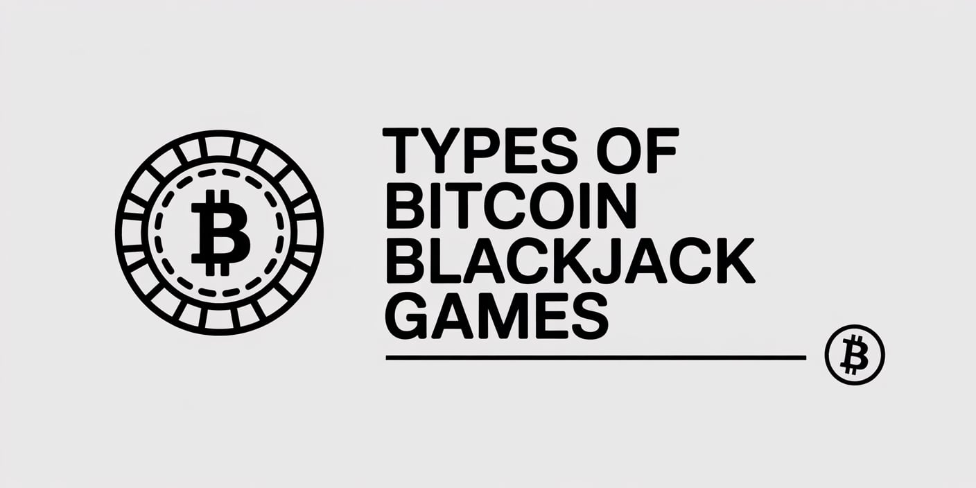 Types of Bitcoin Blackjack Games